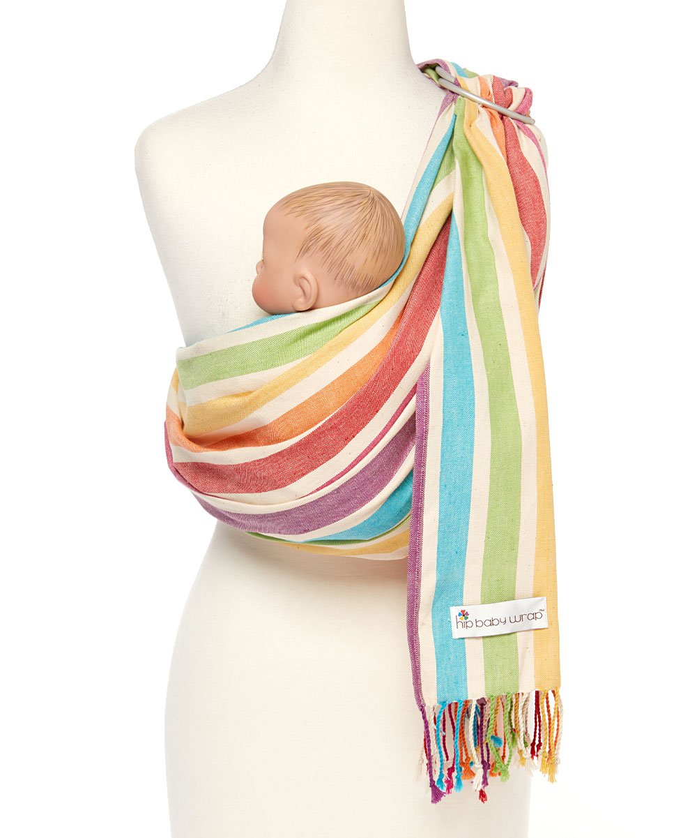 Hip Baby Wrap Ring Sling Baby Carrier for Infants and Toddlers (mediterranean)