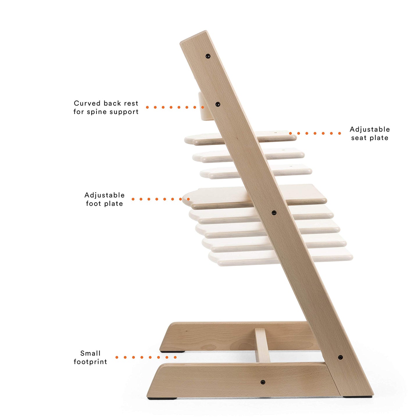 Stokke Silla Tripp Trapp Evolutiva, Baby Set mas Arnes (Serene Pink)