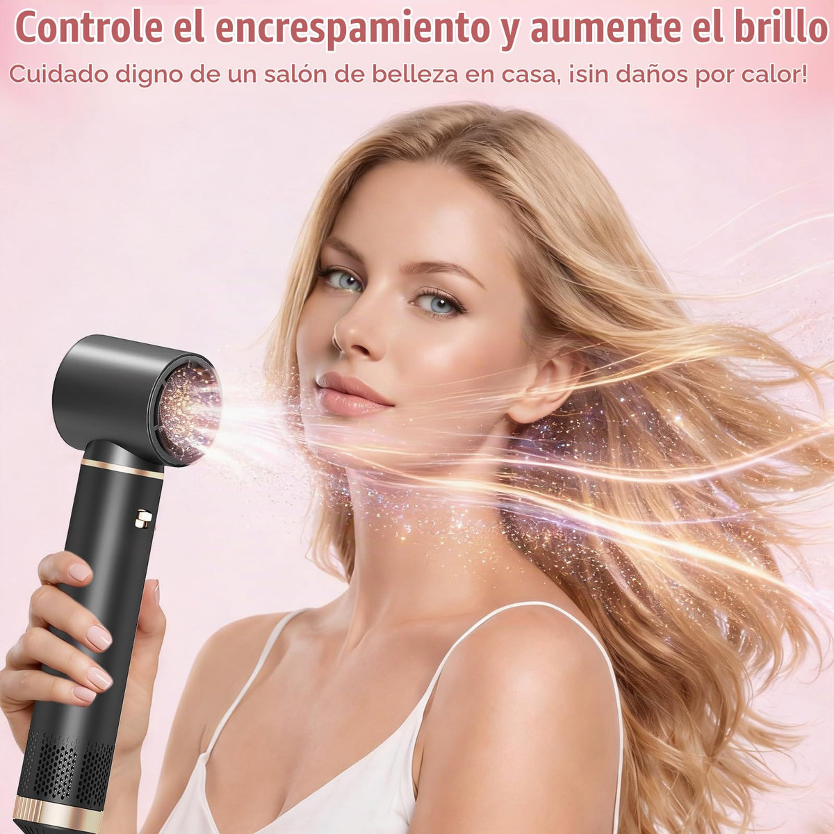Cepillo Moldeador AVENHO 5 en 1 Multifuncional Tecnología De Calor e Iones Negativos para Mujer