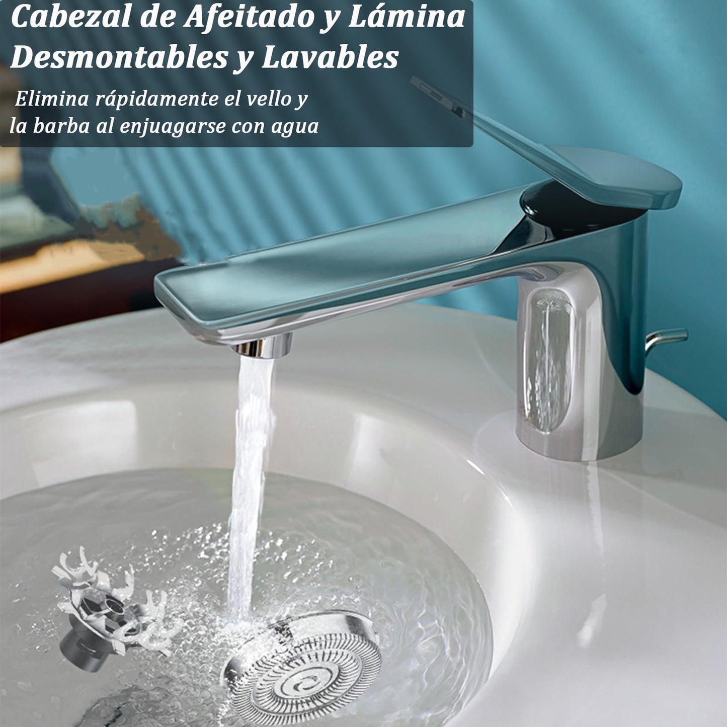 Afeitadora Eléctrica Portátil Rotativa,9000 Rpm de Mini Rasuradora Eléctrica,Luggage Electric Shaver,Doble Cabezal,un Botón,Uso en Seco y Húmedo,Afeitado Precisión de 360°,para Viajes,Hogar y Oficina (Blanco)
