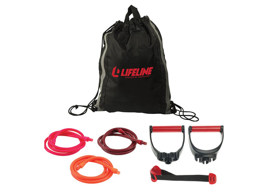 Lifeline - Kit de Entrenamiento de Resistencia Variable, 54.4 kg, 54.36 kg