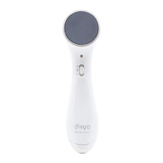 Masajeador Facial Ultrasónico DIVYA Blanco para Todo Tipo de Piel
