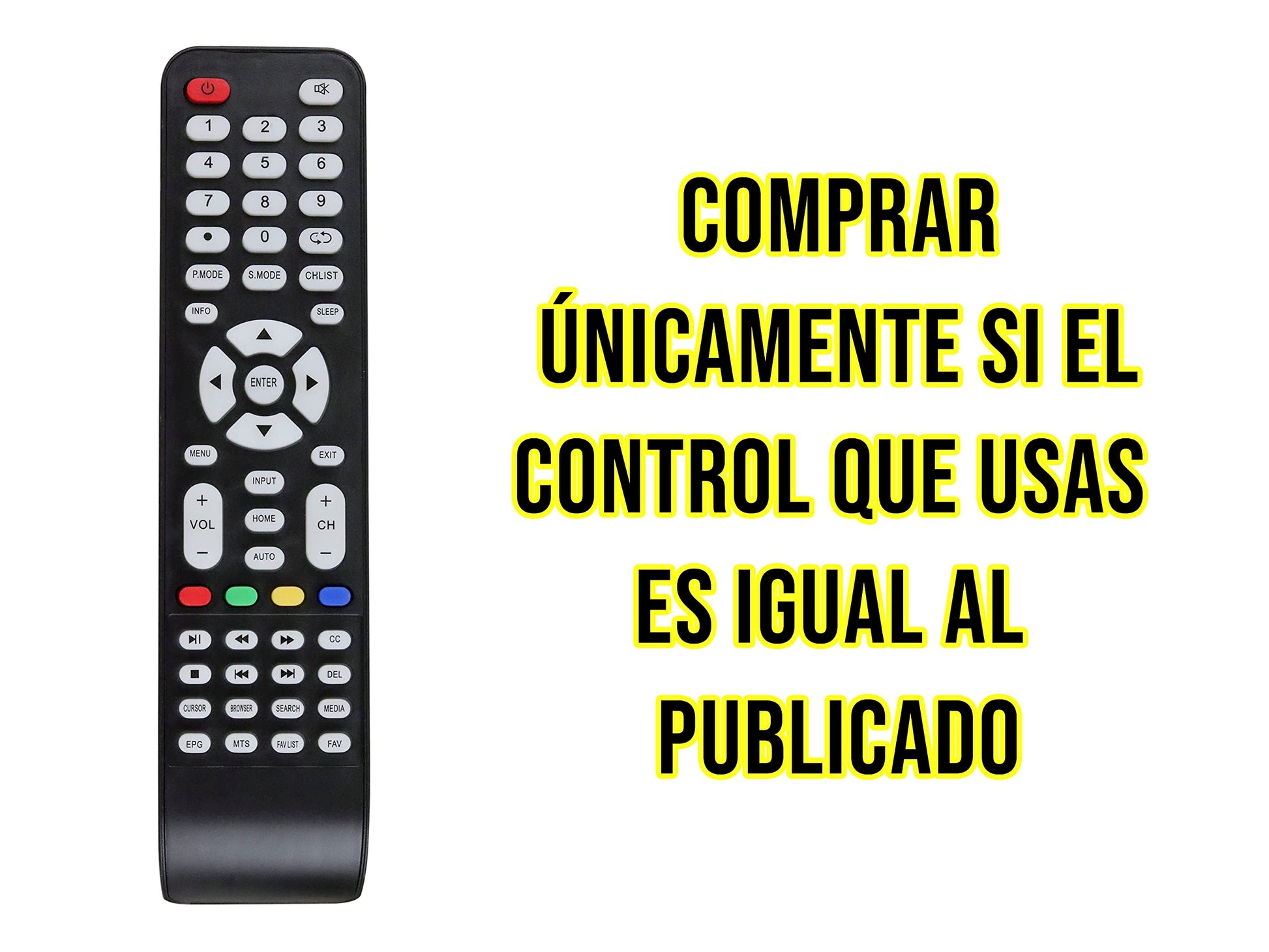 LIDERT Control GHIA y Quaroni Modelo Q43dfhds8-q Smart TV