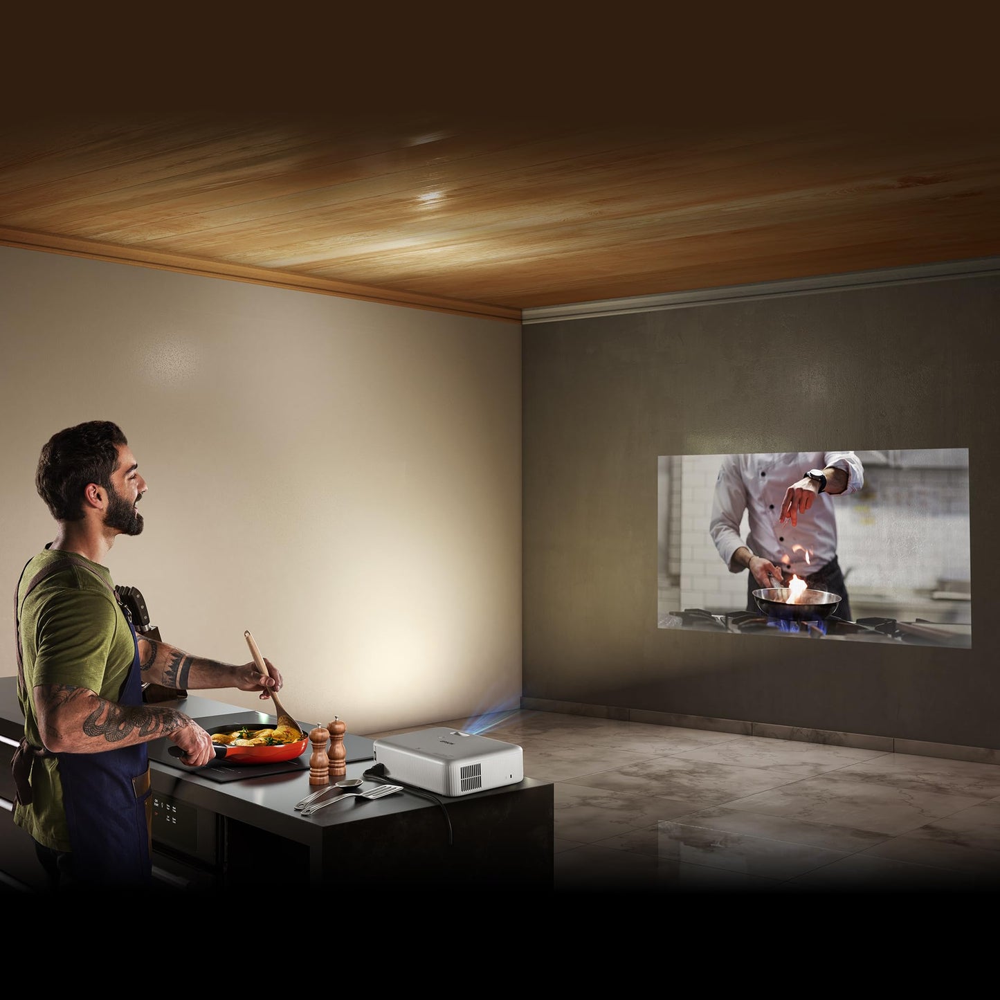 Proyector Portátil Epson EpiqVision Full HD Android TV