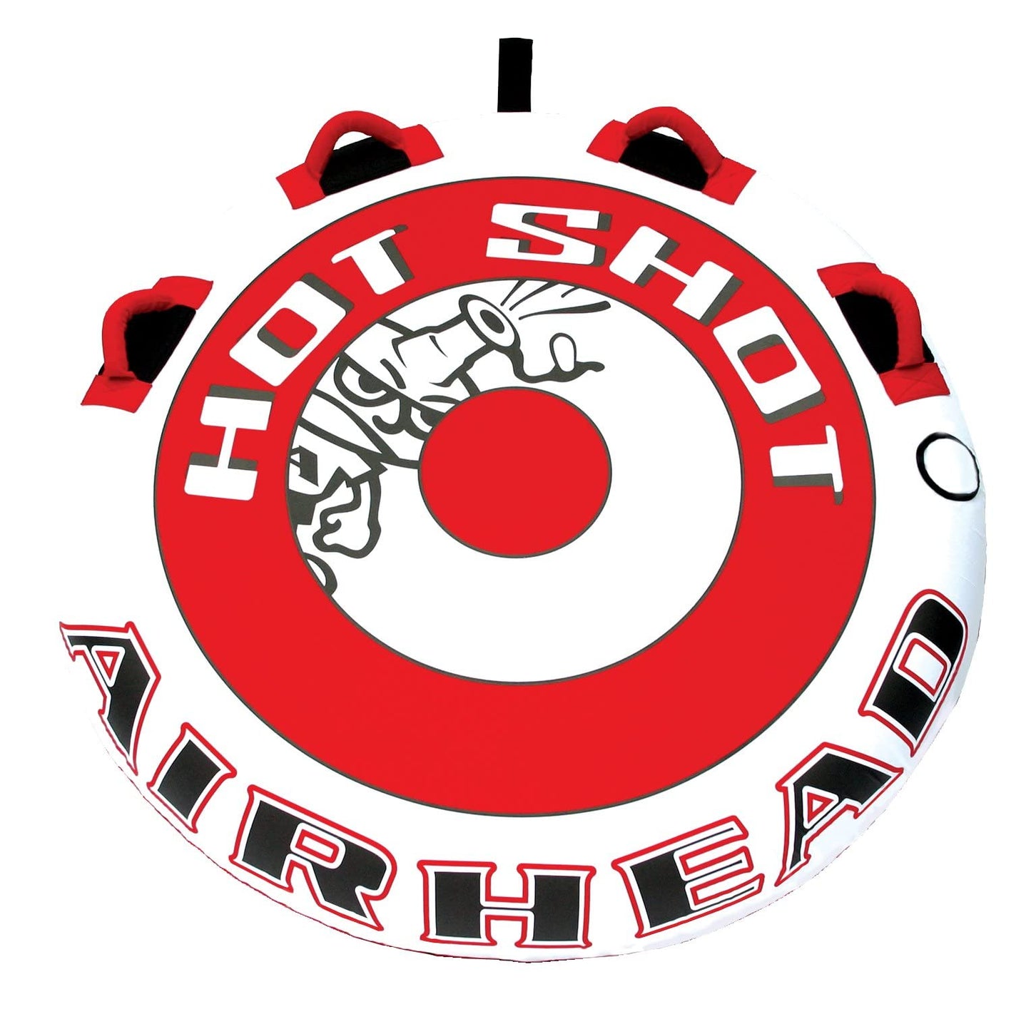 Tubo Remolcable Airhead Hot Shot Rojo para 1 o 2 Personas