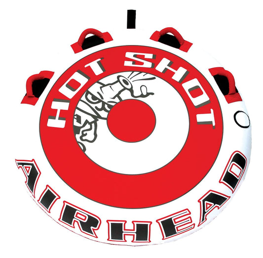 Tubo Remolcable Airhead Hot Shot Rojo para 1 o 2 Personas
