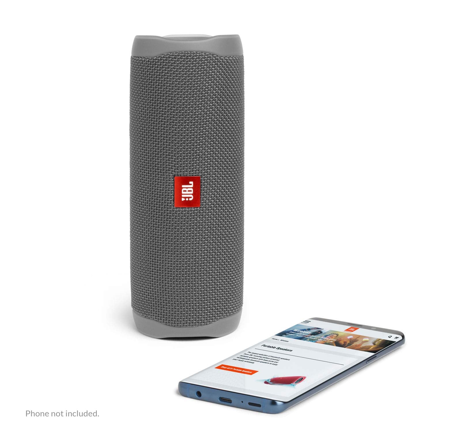 JBL Flip 5 - Altavoz Bluetooth portátil Impermeable - Gris (Reacondicionado)