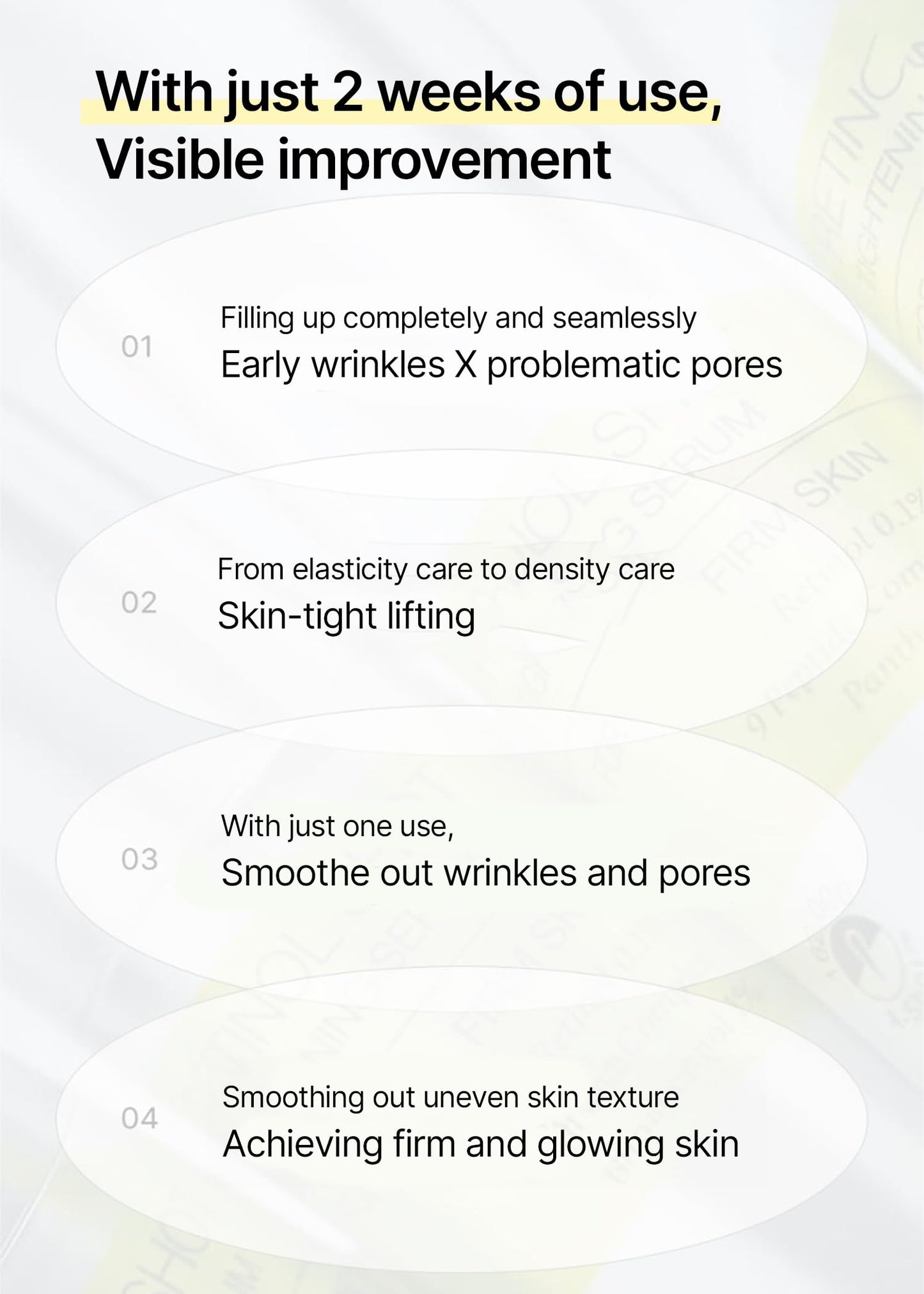 Suero Reafirmante Vita A con Retinol Puro y Péptidos 30 ml