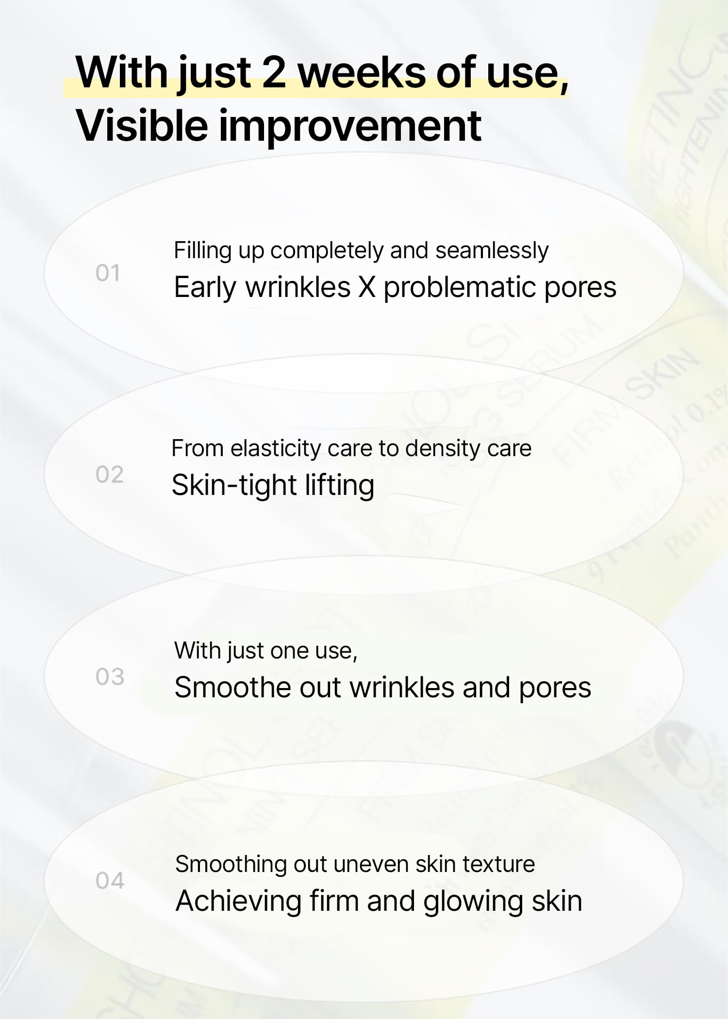 Suero Reafirmante Vita A con Retinol Puro y Péptidos 30 ml