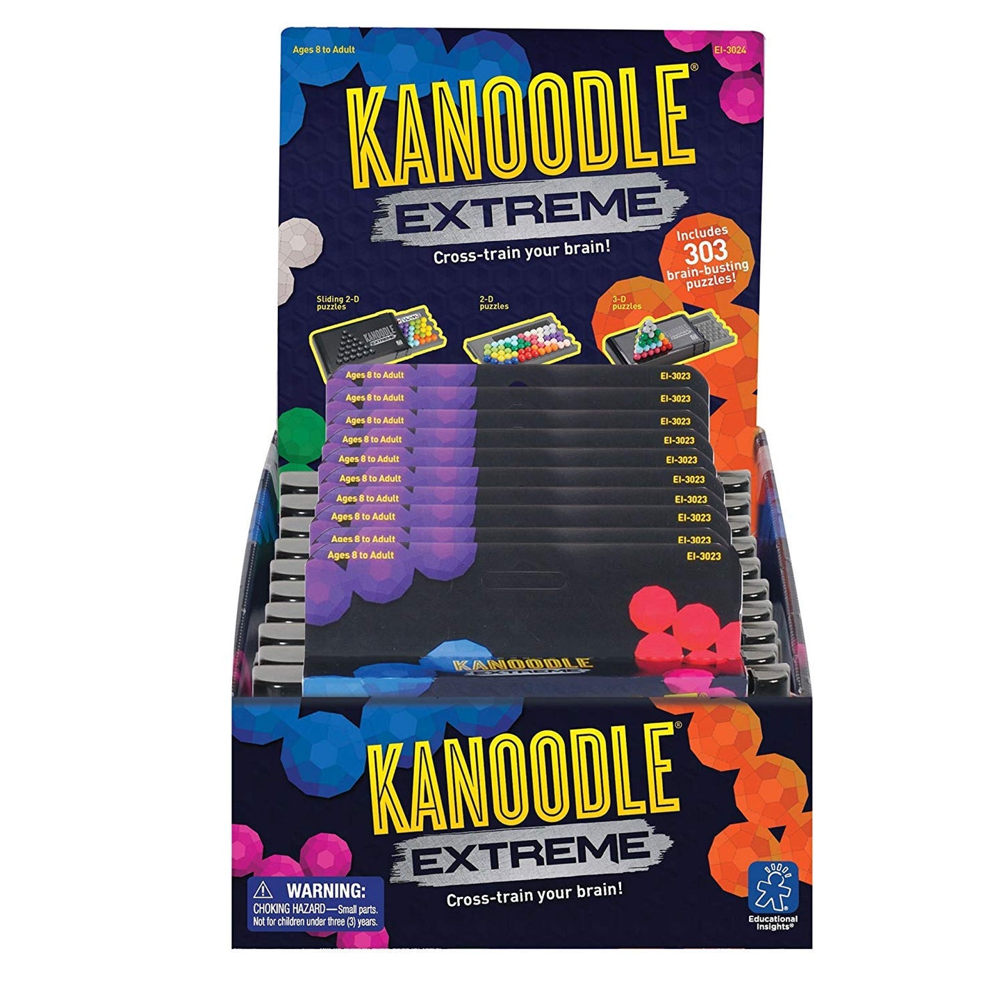 Juego Kanoodle Extremo Educational Insights Multicolor Paquete de Fiesta 10 Piezas