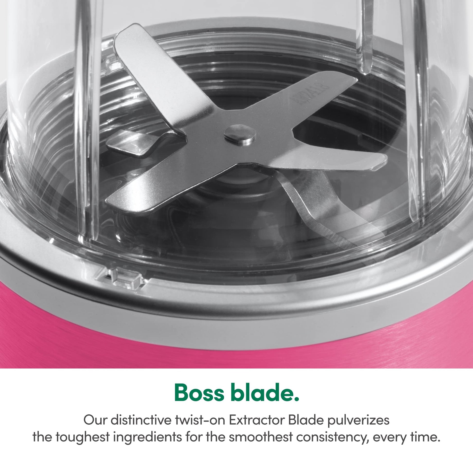 Extractor de Nutrientes Nutri Bullet Rosa Baya 900 W Pro 13 Piezas