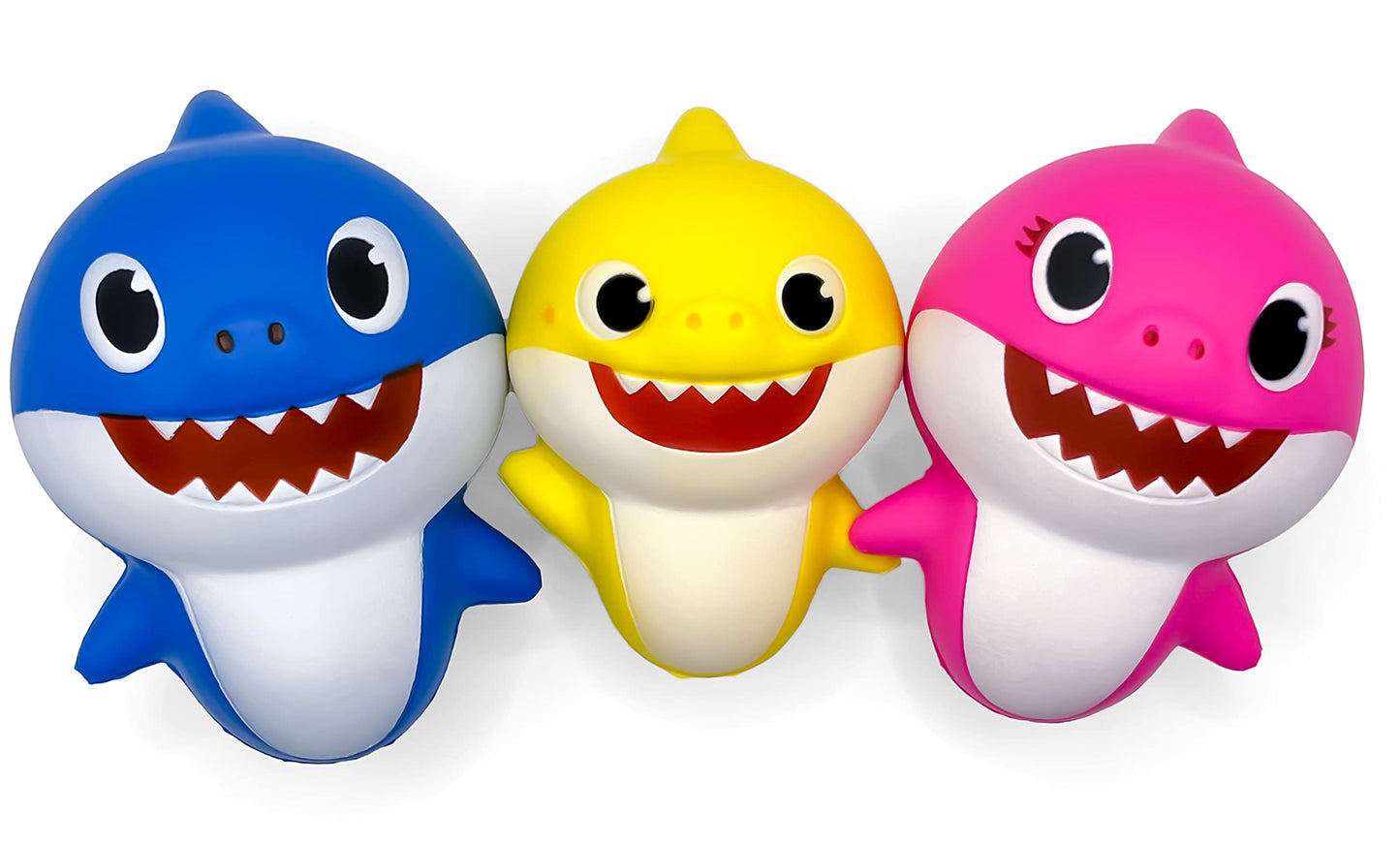 Juguete Squishy Baby Shark Jam Azul de Baby Shark
