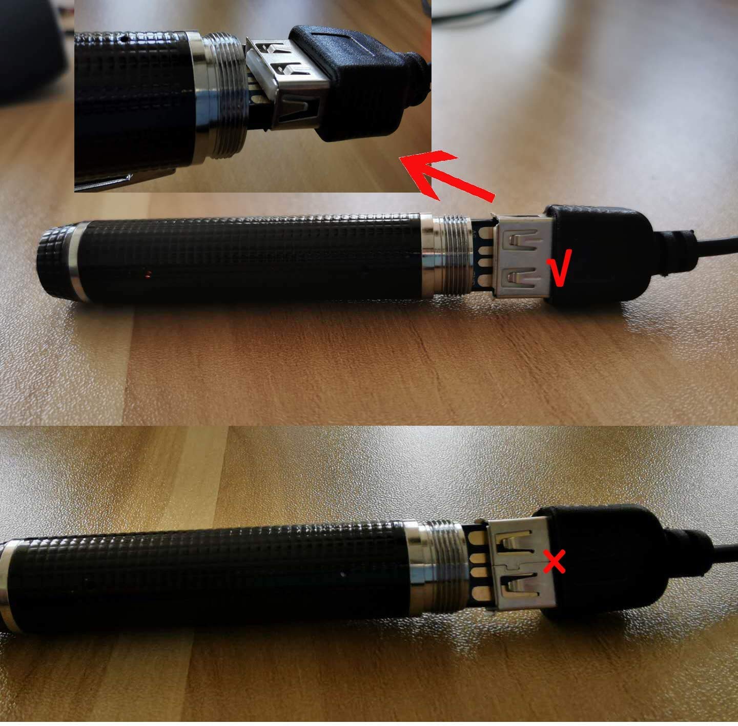 Mini Cámara Espía Sanbee Negro Plata con Micrófono Integrado Cámara DVR para Video y Fotografía