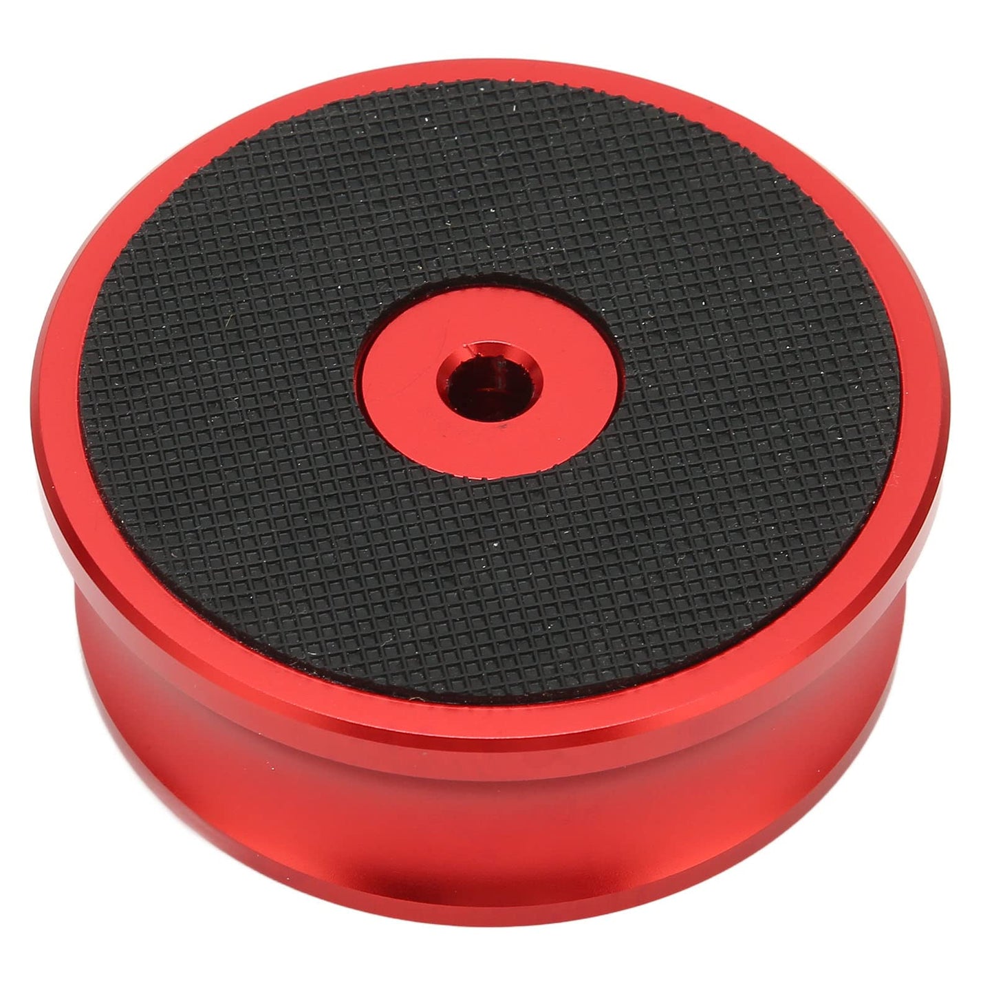 Estabilizador de Disco HiFi LP de Luqeeg, Rojo, Aluminio de Aviación, Latón, Metal, Estabilizador de Disco de Vinilo, Estabilizador