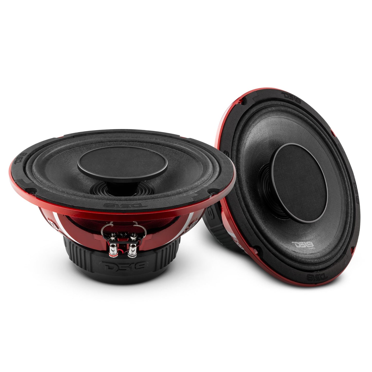DS18 PRO-HY10.4B - Altavoz híbrido de rango medio resistente al agua de 10 pulgadas con driver integrado de 700 W de potencia máxima de 4 ohmios, rango medio de 10 pulgadas con bocina de driver de
