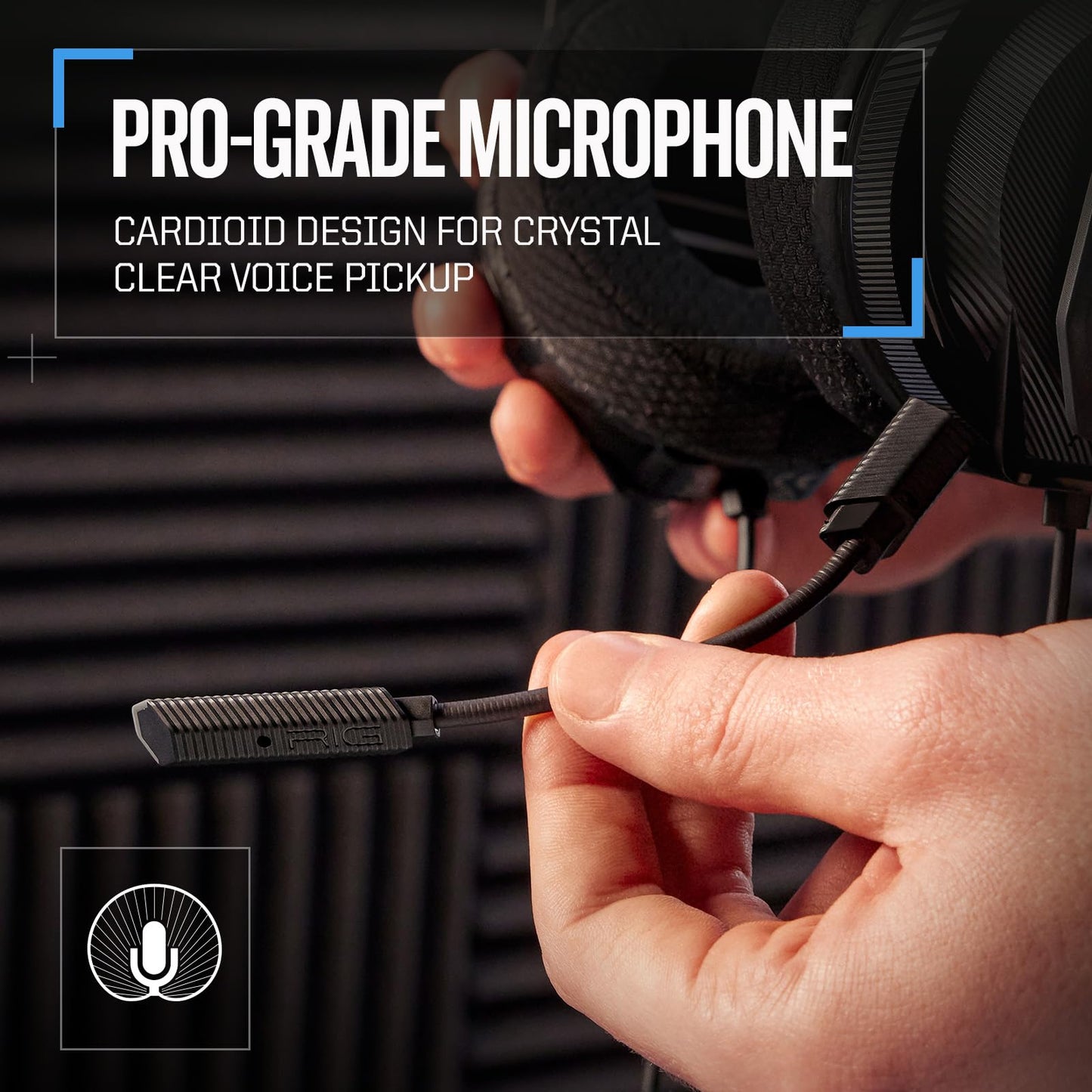 Auriculares Xbox RIG 400HX Negro con Micrófono Extraíble para Sonido Envolvente Dolby Atmos 3D para Xbox y Windows