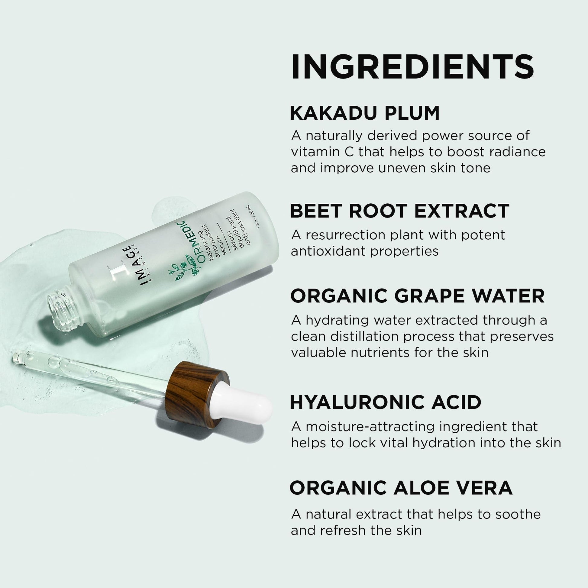 IMAGE Skincare ORMEDIC Balancing Antioxidant Serum 1oz.