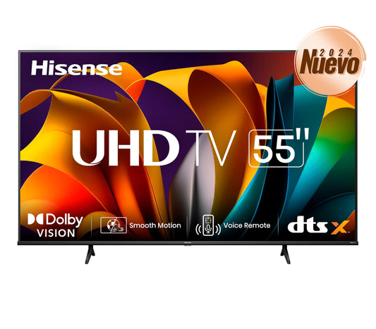 HISENSE Televisión Pantalla 55 Pulgadas Google TV 4K UHD 55A6N