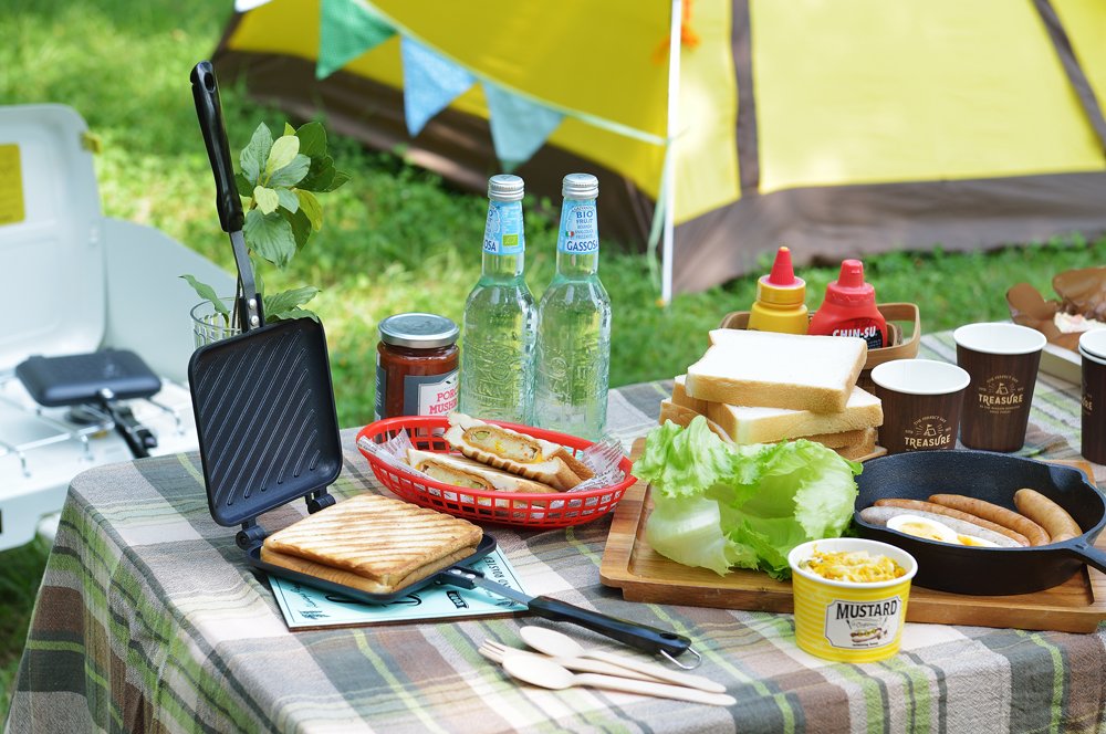 Máquina de Arena Caliente Yoshikawa Negro para Camping al Aire Libre