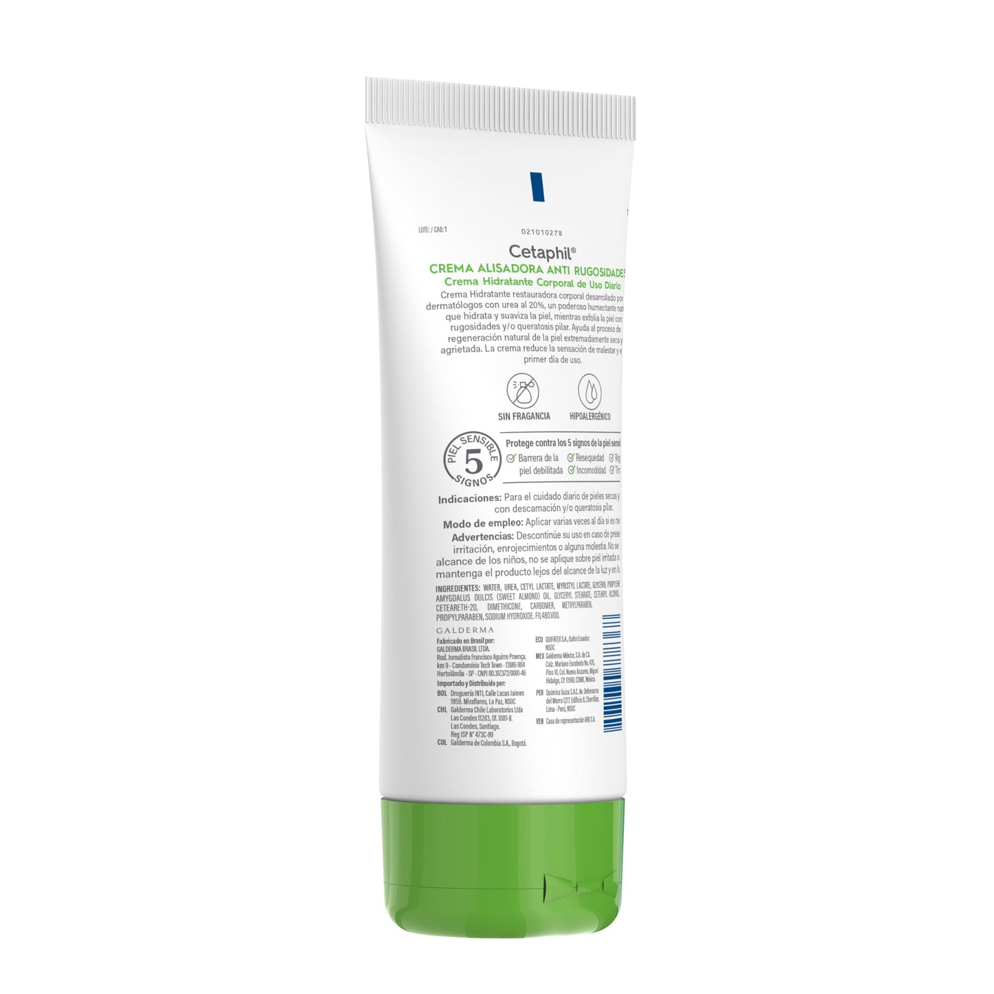 CETAPHIL Crema Alisadora Anti Rugosidades 170 g Ayuda a Suavizar la Piel Áspera y Rugosa Recomendada por Dermatólogos para Piel Sensible.