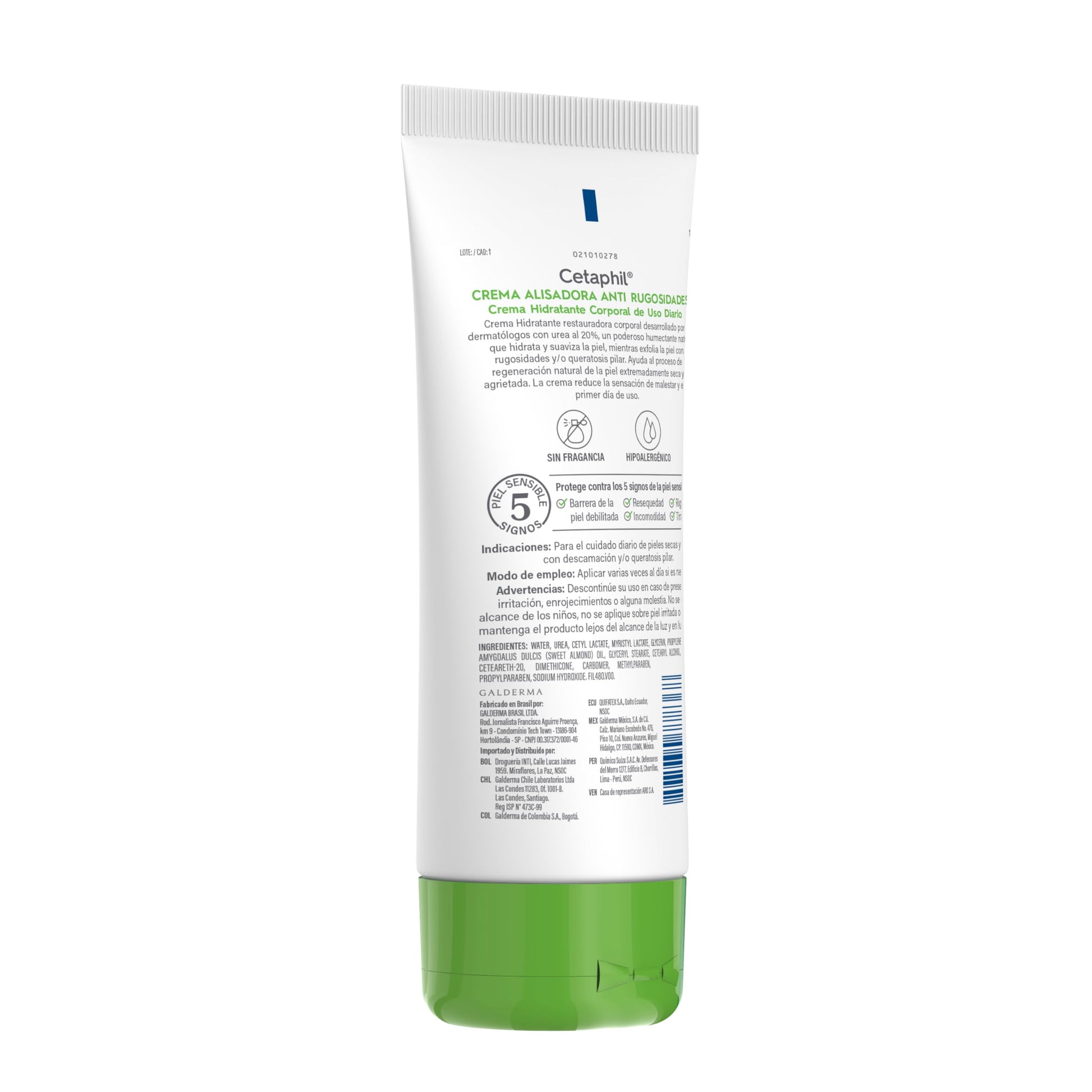CETAPHIL Crema Alisadora Anti Rugosidades 170 g Ayuda a Suavizar la Piel Áspera y Rugosa Recomendada por Dermatólogos para Piel Sensible.