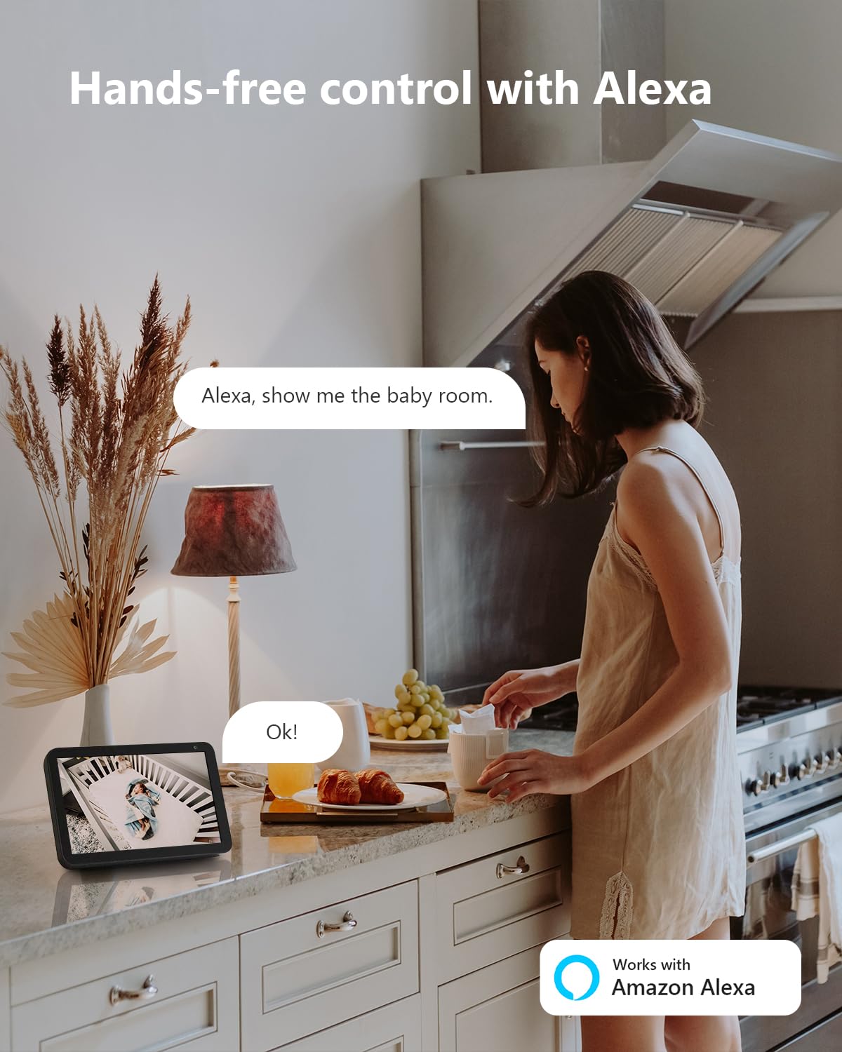 Imou Cámara de Seguridad WiFi para Interiores, 2MP/ 1080p, Panoramica 360 Grados App Movil, Visión Nocturna, Audio 2 vías, Detección Humana, Seguimiento de Movimiento, Grabación Local y en Nube