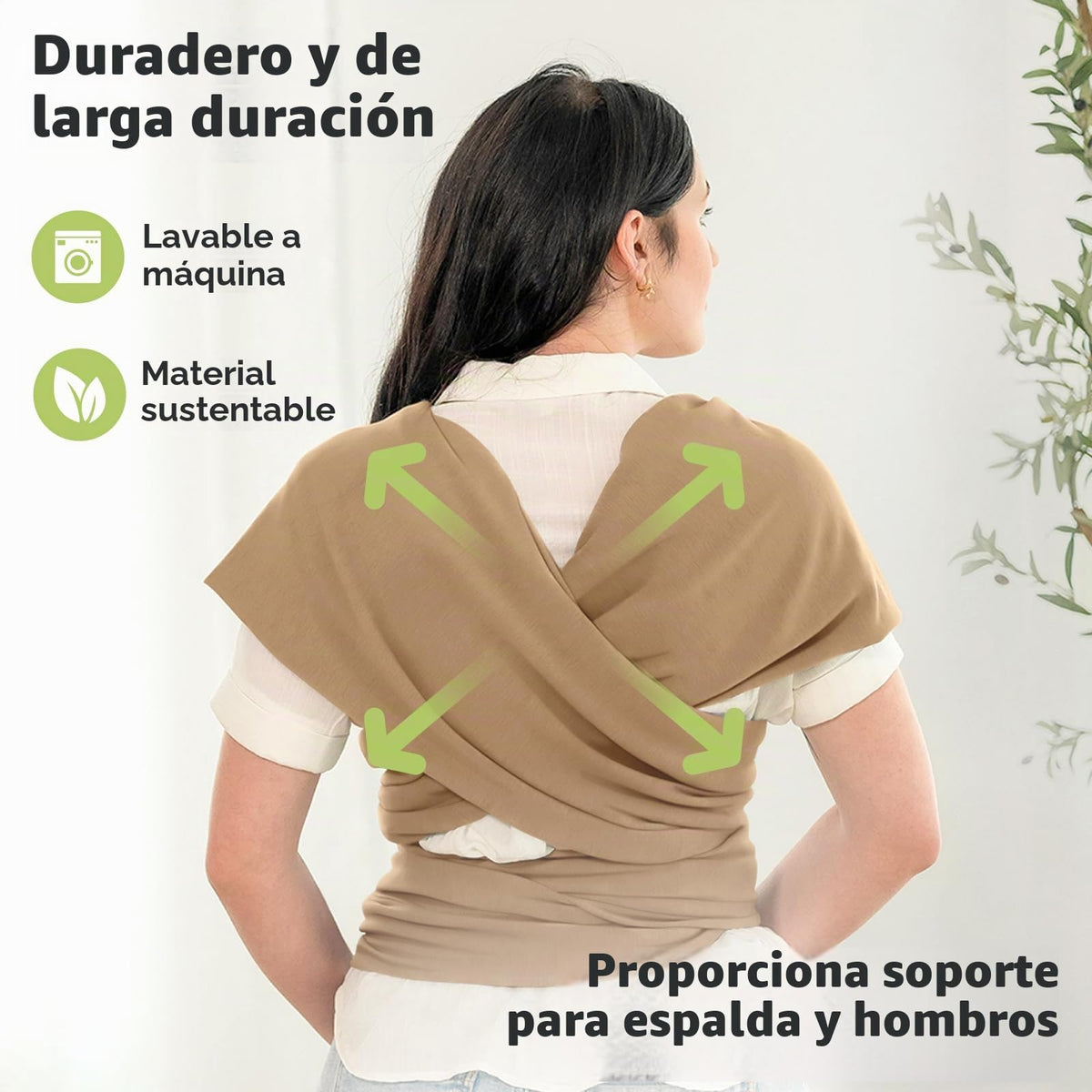 KeaBabies - Portabebés Original Todo en 1 para Bebés Recién Nacidos a Niños, Por mes, Fácil de Usar, Unión Manos Libres, Envoltura Ligera y Transpirable para (hogar Cálido)
