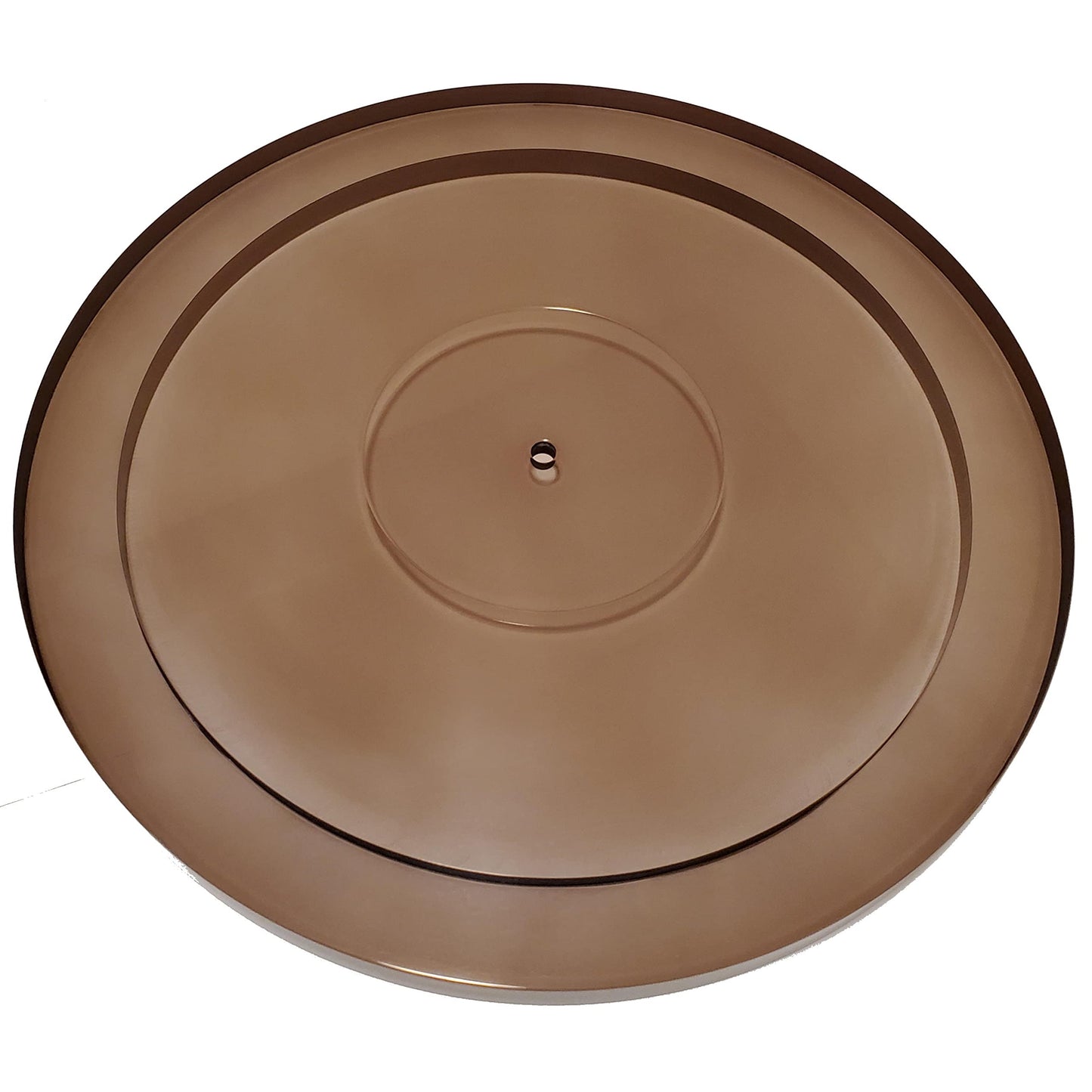 SupremeTech Actualización de plato acrílico para Pro-Ject Debut/T1/1Xpression, Music salón MMF-2.1/2.2/2.3/3.3/5.1/5.1se/5.3/5.3se, Angels Horn, y Crosley C6 Tocadiscos (Tinted - Dark Grey)