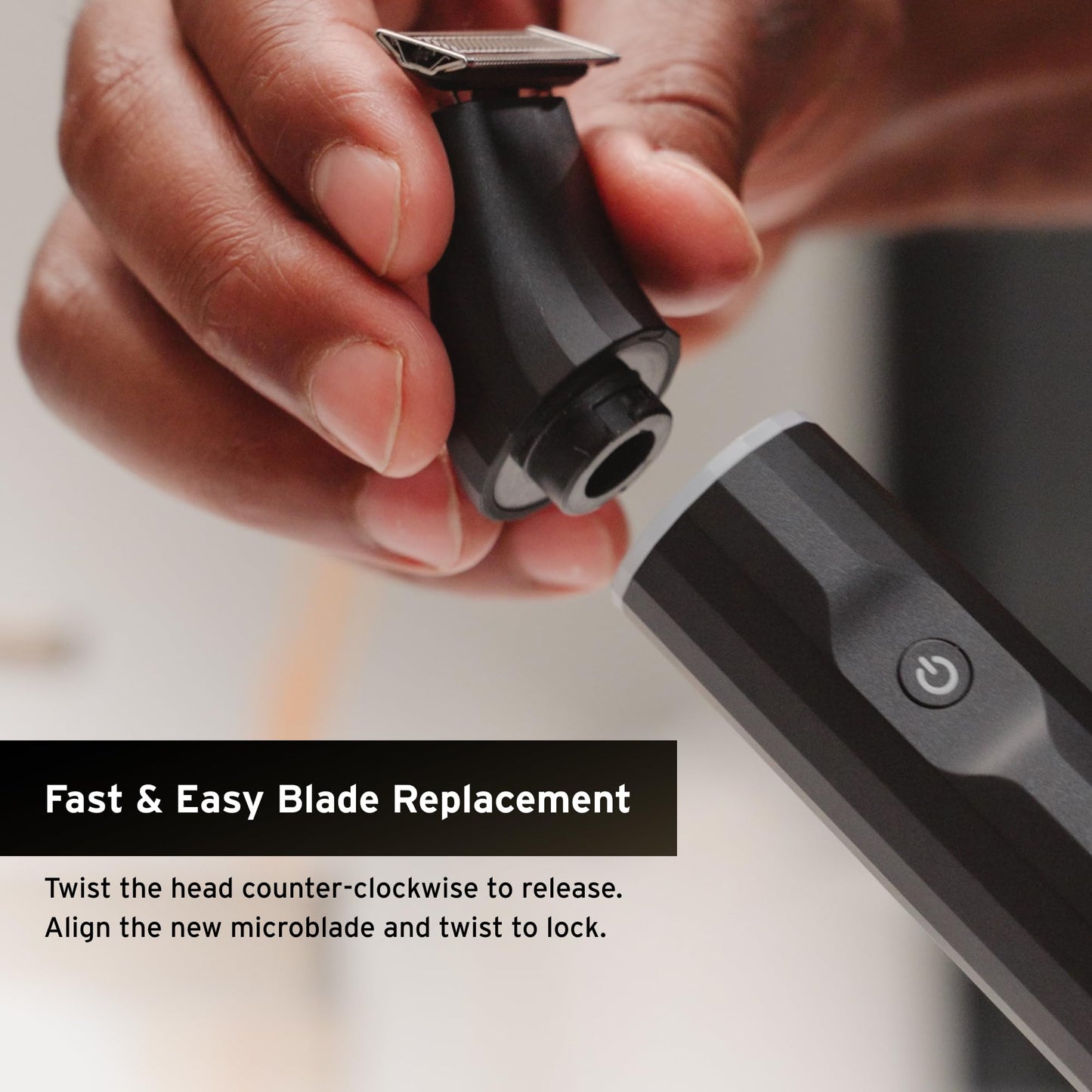 Supply Trimmer - Maquinilla de Afeitar Eléctrica para Hombres - Recortar O Bordes Húmedos O Secos Con Diseño Impermeable - Protector Ajustable