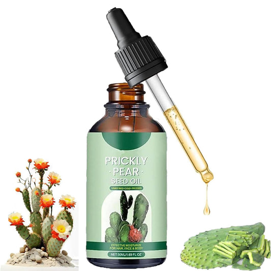 Aceite Orgánico de Higo Chumbo para Cuidado de Piel y Cabello: Rejuvenecimiento Natural - 120ml