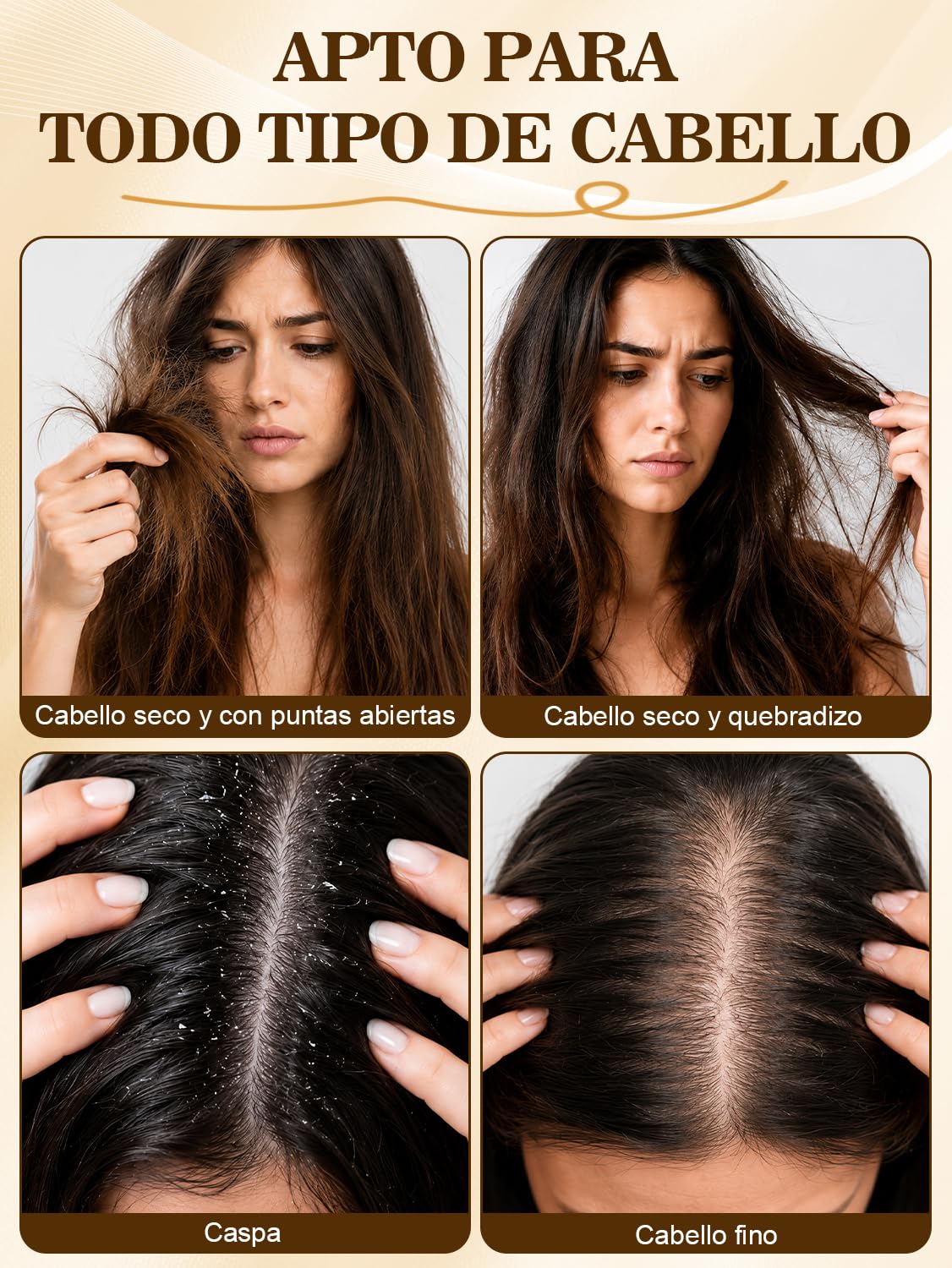 Champú Anticaída con Ginseng y Jengibre para Todo Tipo de Cabello