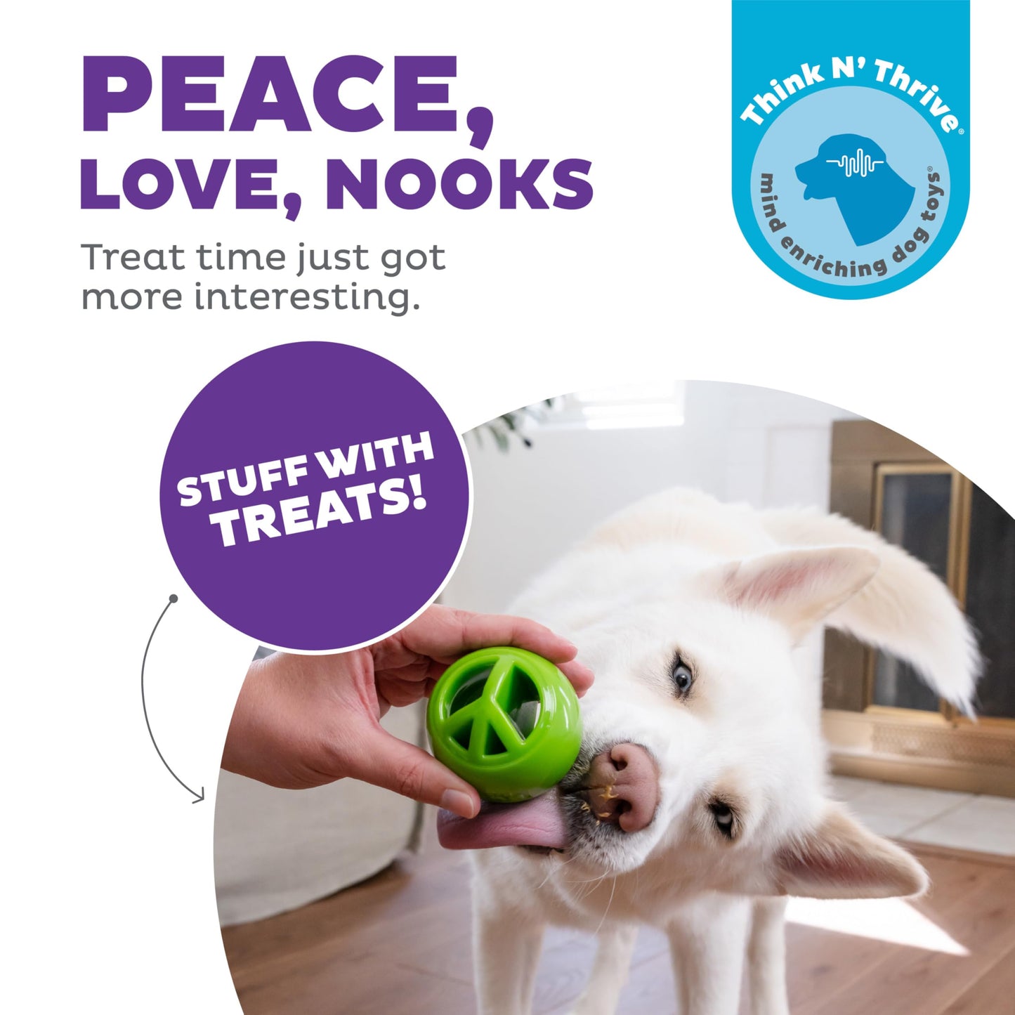 Juguete para Perros Planet Dog Orbee-Tuff Nooks Verde OS