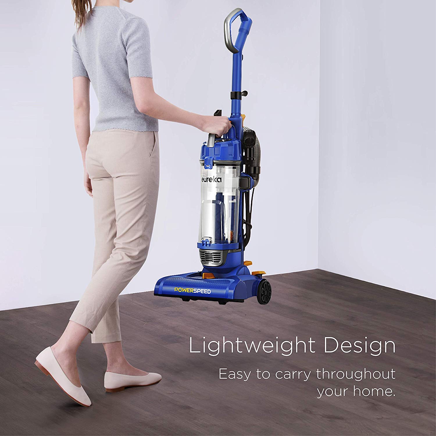 Aspiradora Vertical EUREKA PowerSpeed Azul Lite sin Bolsa