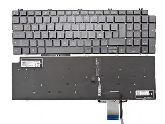 Teclado para Portátil Dell Negro con Retroiluminación diseño Latinoespañol