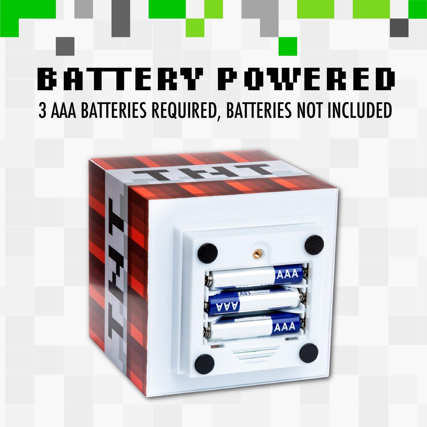Lámpara Paladone Minecraft TNT roja con Sonidos Decorativa para Gamers