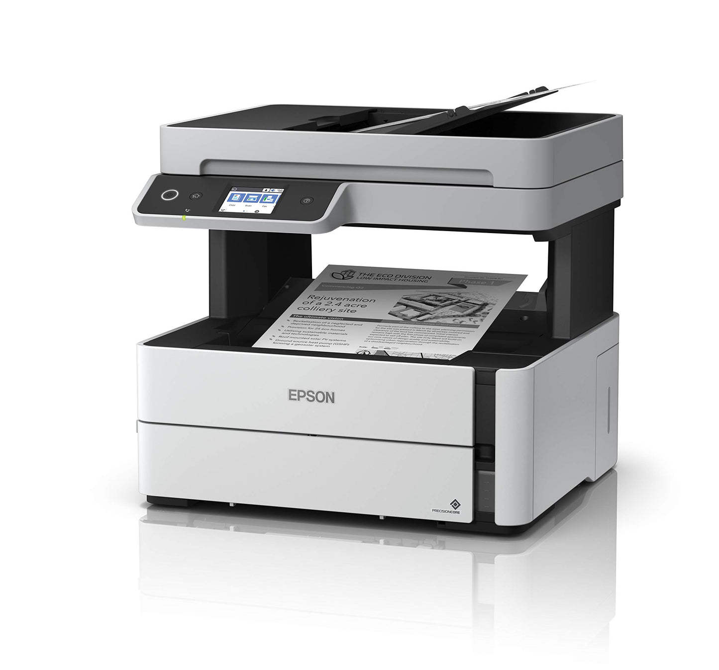 Epson Ecotank Impresora Multifuncional Blanco y Negro M3170