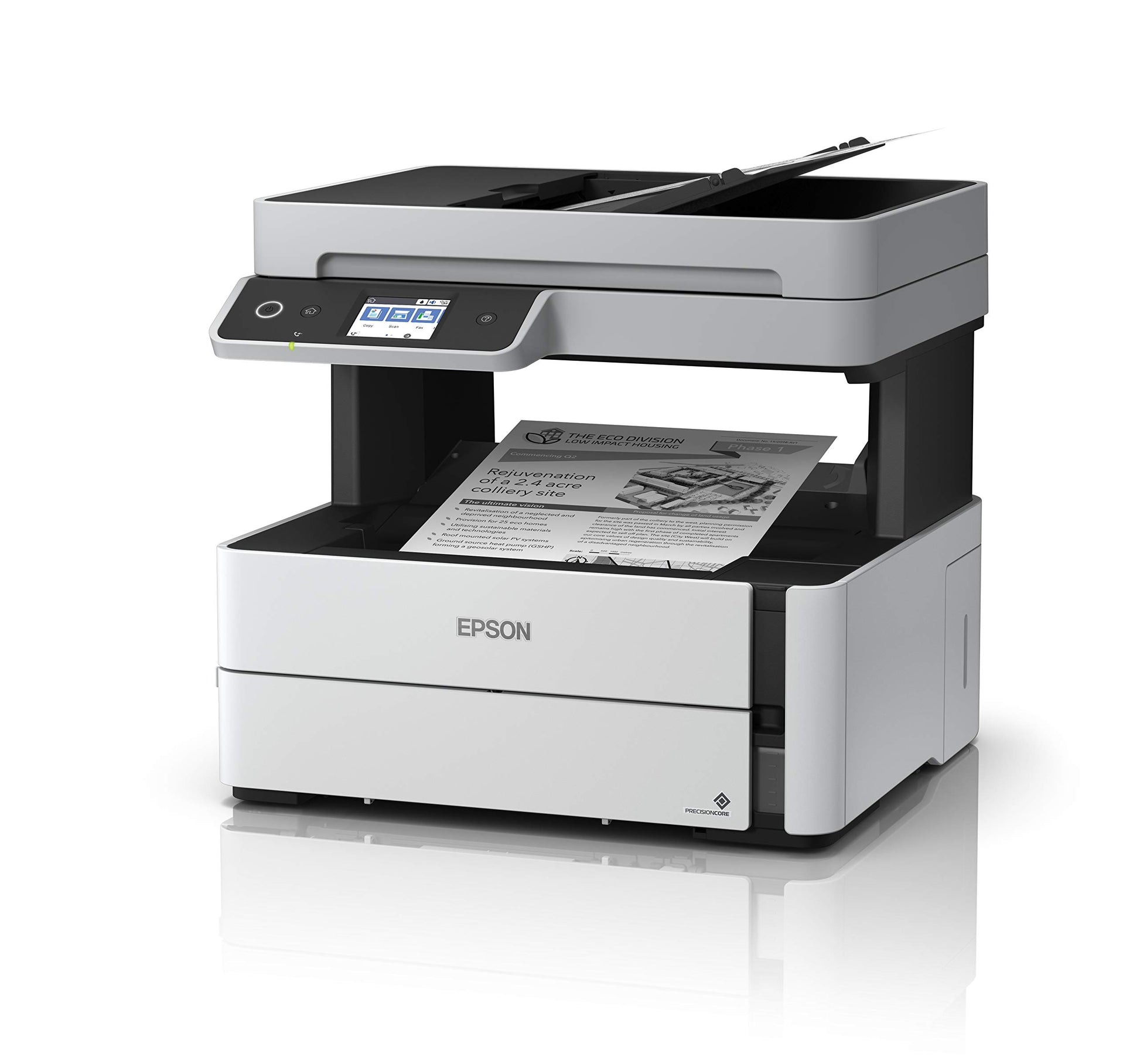 Epson Ecotank Impresora Multifuncional Blanco y Negro M3170