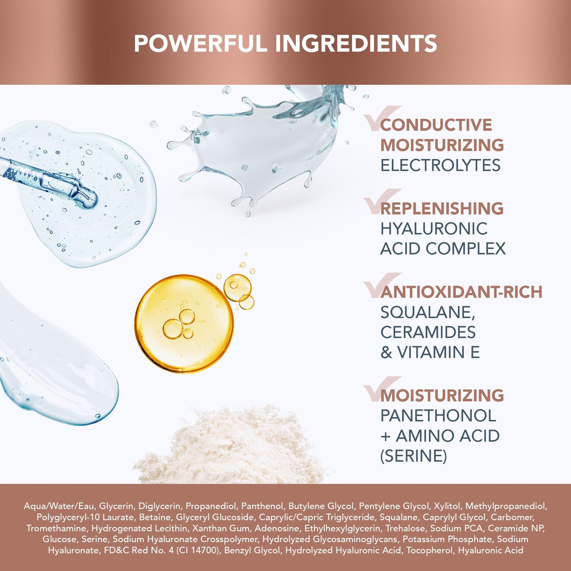 FOREO SUPERCHARGED SERUM SERUM SERUM 2.0 - Microcurrent Conductive Gel - Hyaluronic Acid & Squalane - Rejuvenating & Hydration - Vegan & Cruelty-free - All Skin Types - 1 fl.oz
