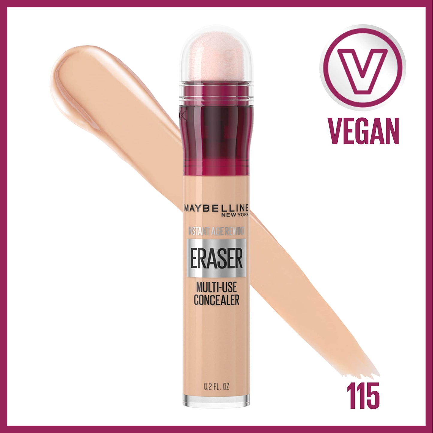 Maybelline Corrector Instant Age Rewind 115 Warmlight, 6 ml + Corrector de Maquillaje Instant Age Rewind, Neutralizer, 6 ml