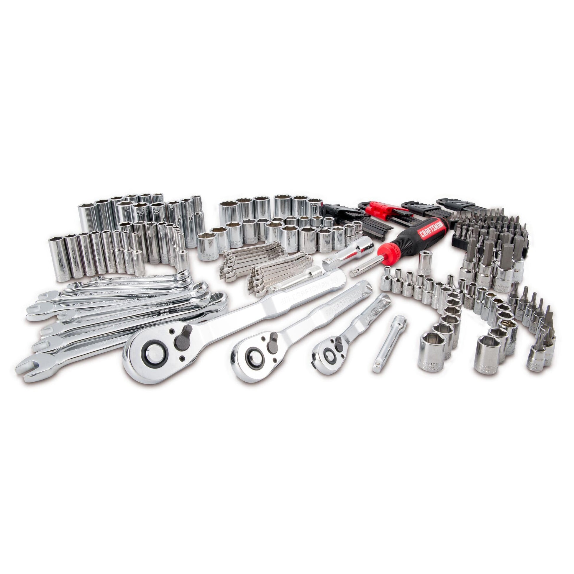 Craftsman VERSASTACK - Juego de herramientas mecánicas de 1/4 pulgadas, 3/8 pulgadas y 1/2 pulgadas, 230 piezas (CMMT45306)