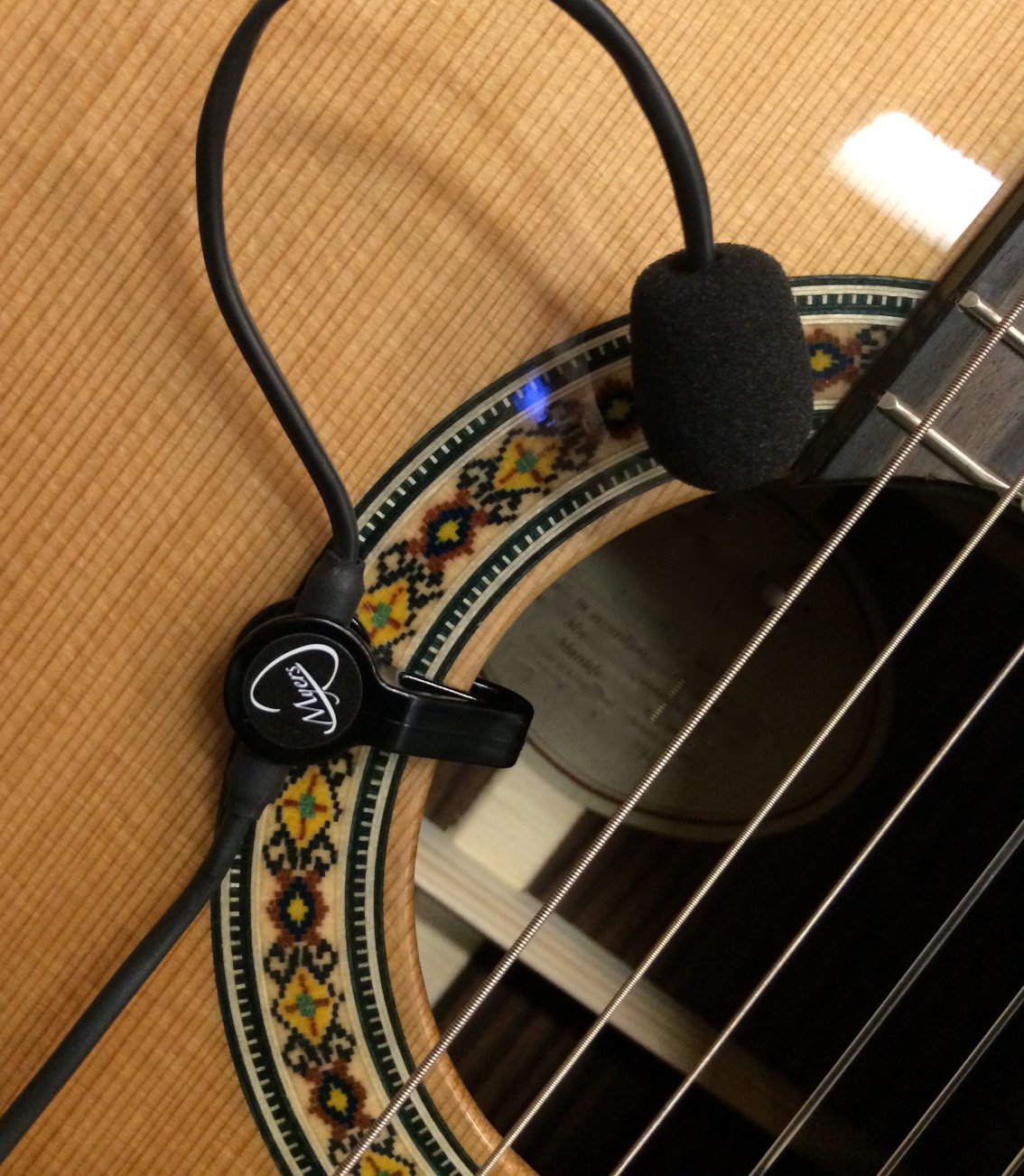 Pickup para Banjo Myers Pickups Plata con Micro-Gooseneck Flexible