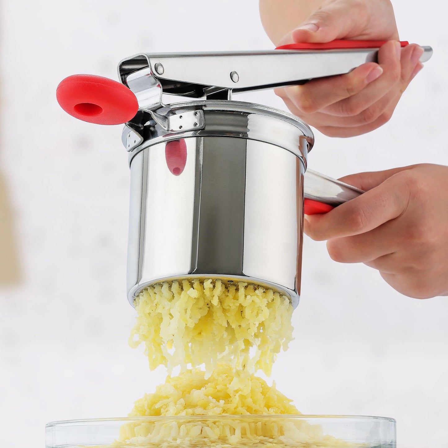 Rizador de Patatas Zulay Kitchen Acero Inoxidable Grande Disco Fijo