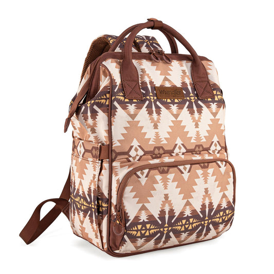 Mochila de Pañales Western Montana West Aztec Beige
