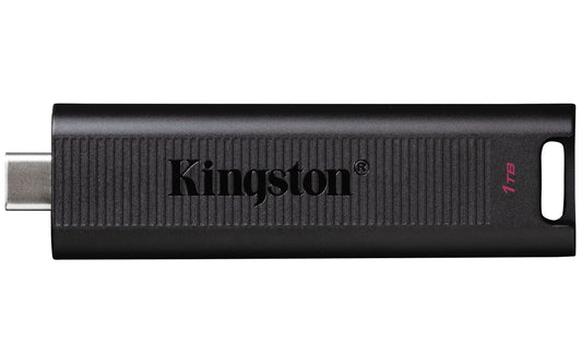 Kingston USB DT MAX 1TB Tipo C 3.2 Gen 2 Lectura: 1.000MB/seg Escritura: 900MB/seg (DTMAX/1TB)