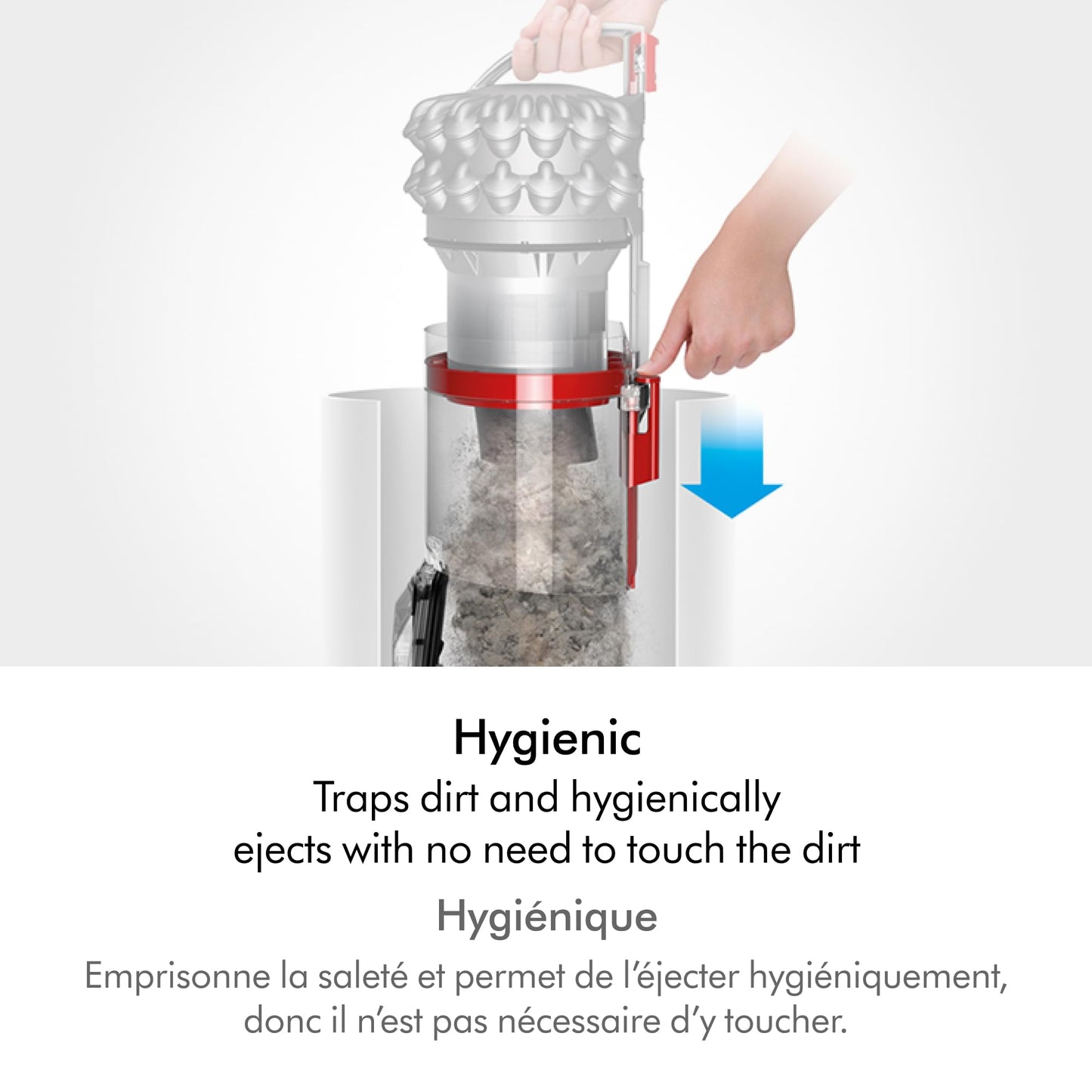Dyson Big Ball Turbinehead, Aspiradora con Tecnología de Bola para Fácil Maniobra, Amarillo Moldeado