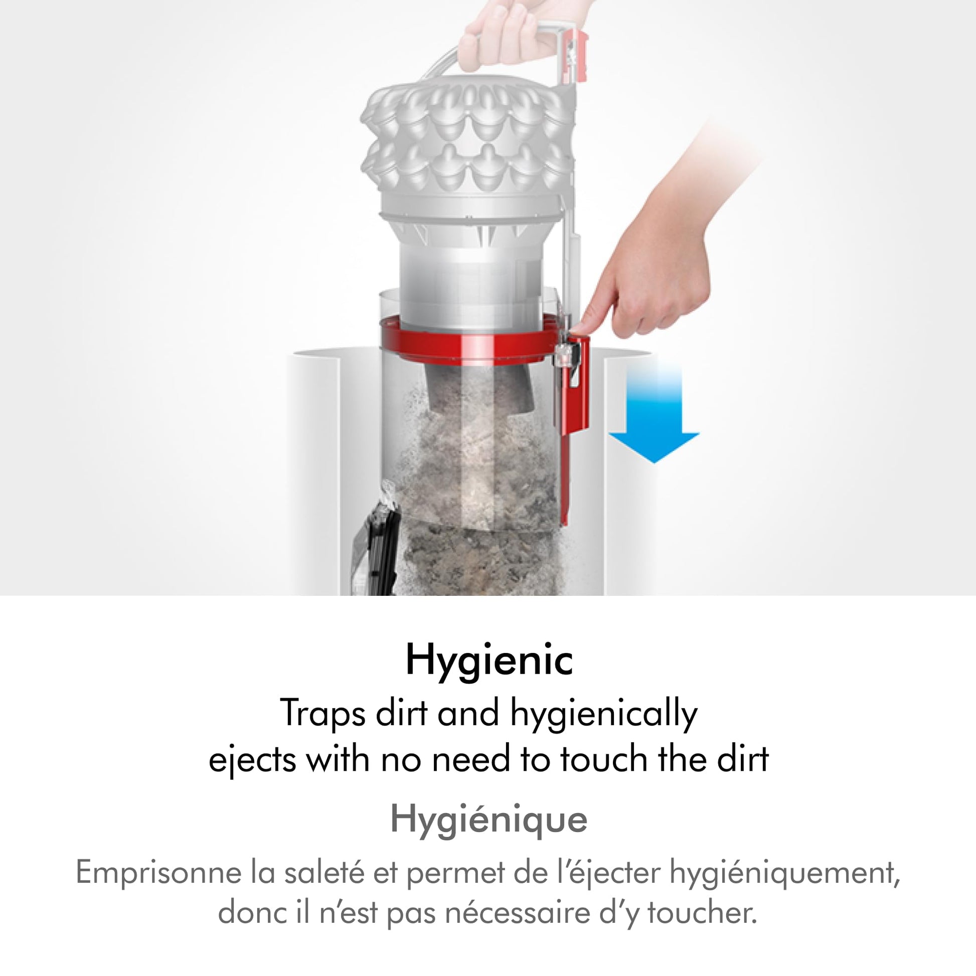 Dyson Big Ball Turbinehead, Aspiradora con Tecnología de Bola para Fácil Maniobra, Amarillo Moldeado