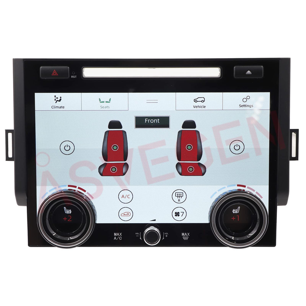 Panel de Control de Clima ASVEGEN Pantalla Táctil LCD 10 Pulgadas para Land Rover Range Rover Sport L494 2013-2017