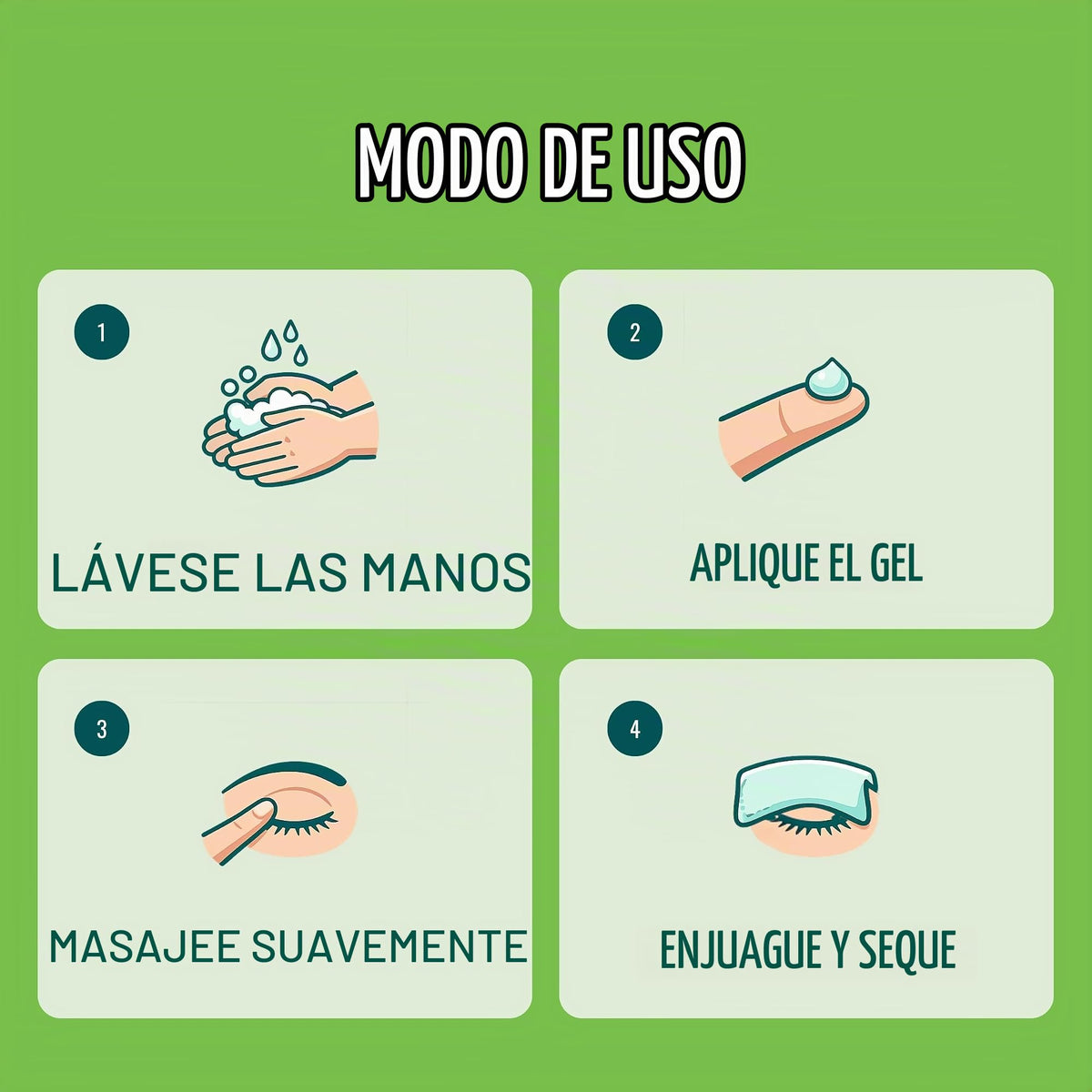 NOVEHA Gel Limpiador de Párpados de Árbol de Té - para Blefaritis, Mgd, y Ojo Seco Con Pro-Vitamina B5, Ácido Hialurónico, y Extracto de Pepino - Limpieza Suave, Alivia Picazón de Párpado y Ardor de O