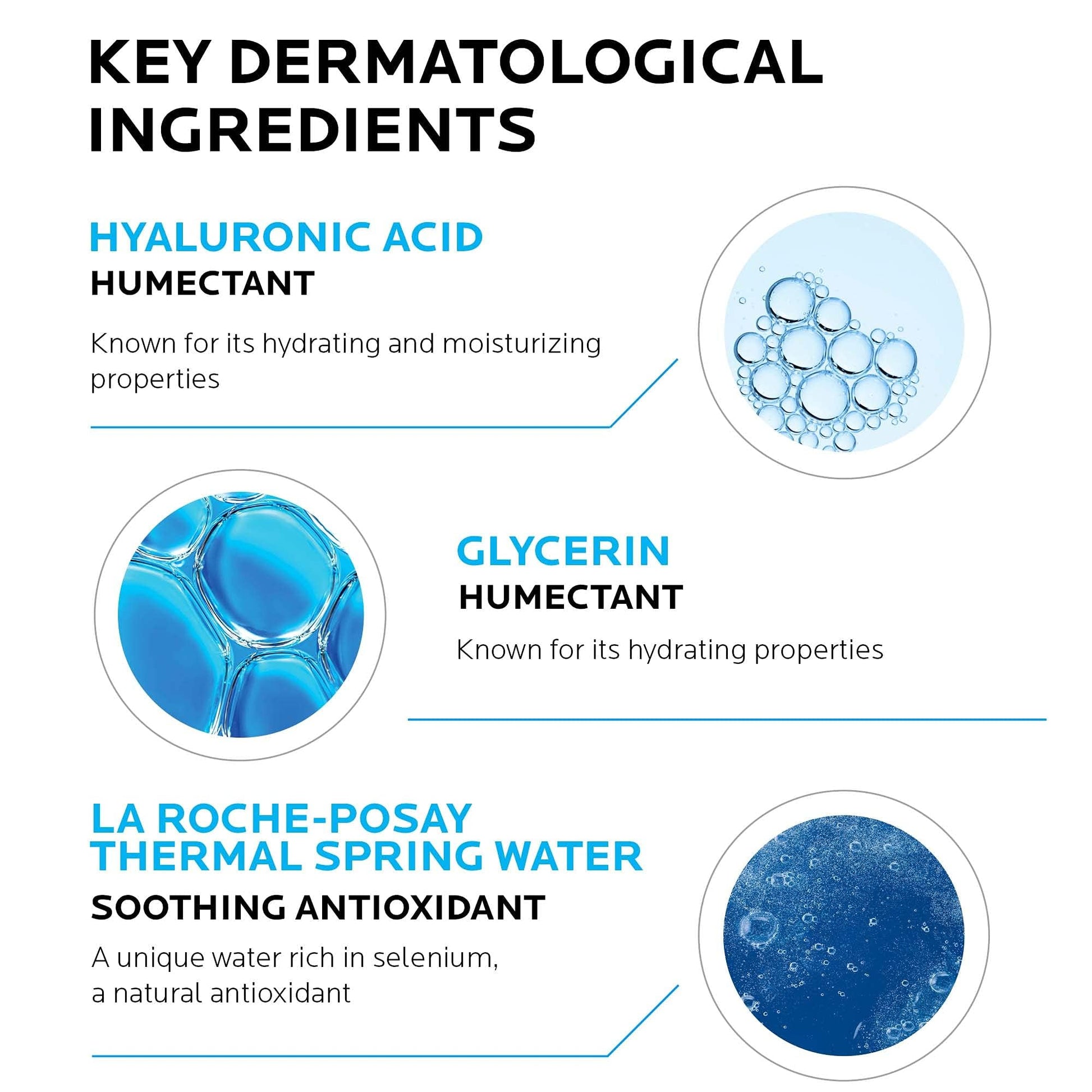 La Roche-Posay Hydraphase Intense Hyaluronic Acid Serum, 1.01 Fl. Oz.