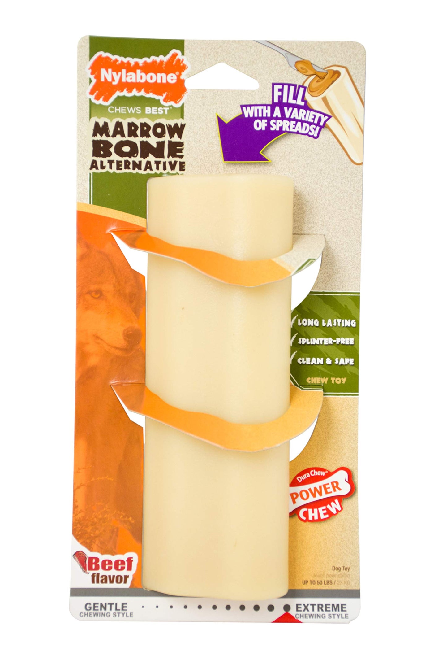 Juguete Masticar Nylabone Ternera Gigante para Perro